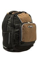 Everest Xtreme Multi-Compartment Backpack, Brown/Black, One Size