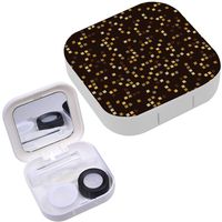 Portable Contact Lens Case Box Travel Kit Mirror + Bottle + Tweezers Container Holder [ Vector ]