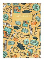 Salt X Paper A6 Colorful Thread Sewn Pocket Notebook (Smarty Pants)