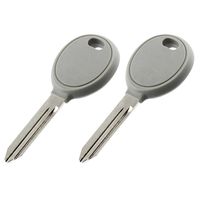 Key fits Y160 Y160-PT Chrysler Jeep Dodge 300m Cirrus Concorde LHS PT Cruiser Sebring Town Country Caravan Dakota Durango Cherokee Liberty Wrangler, Set of 2
