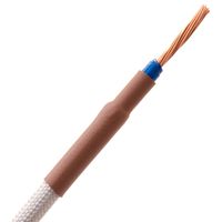 2:1 Shrinkflex Polyolefin Heatshrink Tubing - 2:1 - 1/8" - Brown 10 ft piece