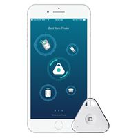 nonda iHere Key Finder, Phone Finder, Car Finder, Selfie Remote and Voice Recording Rechargeable Bluetooth Tracker for iPhone 4S/5/6/6S, iPad, Samsung Galaxy S5/S6/Note 4 and More (Gen 2)