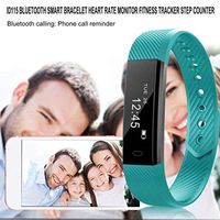 xuprie Unisex Waterproof Digital Display Buckle Closure Smart Bracelet Health Wristband Smart Watches