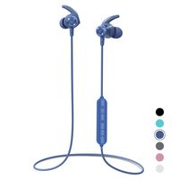 Bluetooth Headphones, Letsfit Wireless Headphones, HD Stereo Sound Wireless Earbuds w/Mic, Water Resistant Bluetooth Earbuds for Sports, Gym, Workout, Magnetic Design