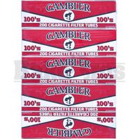 Gambler Full Flavor 200 Cigarette Tubes (5 Boxes)