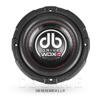 DB Drive WDX8G2-4 1500 W Max 8" Dual 4-Ohm Voice Coil Stereo Car Audio Subwoofer