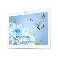 YELLYOUTH 10 inch Android Unlock GSM Tablet - Octa Core 4GB RAM 64GB IPS 10" Tablets PC with SIM Card Slot, Camera, Bluetooth OTG and GPS 10.1 Computer (Silver)