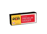 School Smart Premium Chalkboard Eraser, 5 L x 2 W x 1 H in, Felt, Black/White - 009219
