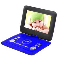 YP 10.2 Inch Portable DVD Player with HDMI in/Output Built-in Rechargeable Battery Support Full HD 1080P Video, Sync Screen, AV Out/in, Dolby Audio, USB/SD Playback,Blue