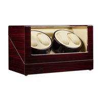 JQUEEN Automatic Quad Watch Winder with Double Quiet Mabuchi Motors