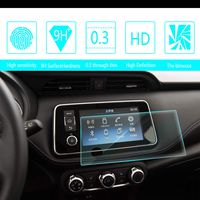 8X-SPEED for 2017 Nissan KICKS7-Inch 153x85mm Car Navigation Screen Protector HD Clarity 9H Tempered Glass Anti-Scratch, in-Dash Media Touch Screen GPS Display Protective Film
