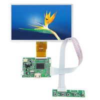 7 inch IPS Display Screen with Driver Board, 1024 x 600 TFT LCD HDMI Game Monitor, for Raspberry Pi PC Laptop Car Display