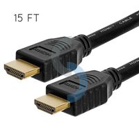 FYL PREMIUM 1.4 HDMI CABLE 15FT For BLURAY 3D DVD PS3 HDTV XBOX LCD HD TV 1080P US