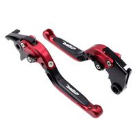 Red Folding Extendable Brake Clutch Levers For Honda CBR1000RR 2004-2007