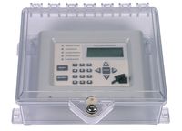 Safety Technology International, Inc. STI-7520 NEMA 4X Protective Cabinet with Backplate and Key Lock - Clear Multipurpose Polycarbonate Enclosure