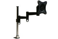 Black Full-Motion Tilt/Swivel Desk/Monitor Mount Bracket for BenQ RL2755HM 27" inch LED Monitor - Articulating/Tilting/Swiveling