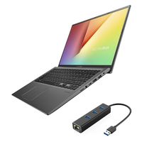 Mytrix VivoBook 15 Thin and Light Laptop, 15.6" FHD, Core i3-8145U, 20GB RAM, 1TB SSD+1TB HDD, Dual-Core up to 3.90GHz, USB-C, RJ-45 LAN Hub, Backlit, FP Reader, 1920x1080, Keypad, Win 10