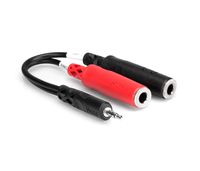 Hosa YMP-137 3.5 mm TRS to Dual 1/4" TSF Stereo Breakout Cable
