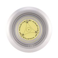 V BESTLIFE 50Hz Turntable Disc Record Weight Stabilizer Clamp with Bubble Level for LP Vinyl Record Player(Silver)