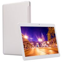 4G LTE Phablet 10 Inch Tablet Android 9.0 Deca-Core Processor 2.8GHZ 6GB+64GB 1920x1200 IPS HD Dual Camera Unlocked Dual SIM WiFi GPS Google Play (Silver)