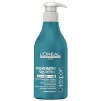 All Hair Types Loreal Pro-Keratin Refill Shampoo for Damaged & Weakened Hair 16.9 Oz