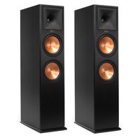 Klipsch RP-280F Reference Premiere Floorstanding Speaker with Dual 8 inch Cerametallic Cone Woofers (Ebony Pair)