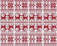 Gift Wrapping Nordic Reindeer and Snowflake Christmas Tissue Paper