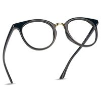 LifeArt Plastic Blue Light Blocking Glasses,Oval Computer Reading Glasses,Transparent Lens,Reduce Headaches&Eyestrain,Stylish for Women/Men +1.50