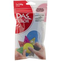 DAS Color Modeling Clay 150g (5.3oz) Air-Hardening in Resealable Bag, Turquoise Blue (00396)