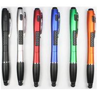 Stylus [6 Pcs], 3-in-1 Touch Screen Pen (Stylus + Ballpoint Pen + LED Flashlight) For Smartphones Tablets iPad iPhone Samsung etc + 5 EXTRA INK