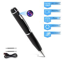 Spy Pen Hidden Camera, WHDSWL HD 1080P Portable Multifunctional Writing Pen Cam with Photo Taking/Recording, Easy to use USB Port Covert Spy Pen Cam, for Business, Education, Life, Media