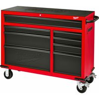 Milwaukee 48-22-8520 46 in. 8-Drawer Roller Cabinet Tool Chest in Red/Black Textured