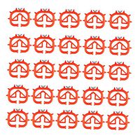 Baosity 25pcs Calf Weaner Plastic Washable Reusable Weaning Feeding Supplies