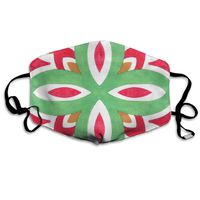 YUIOP Watercolor Pattern Printed Mask Neutral Mask for Men and Women Polyester Dust-Proof Breathable Mask