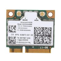Tangxi Intel 6230AN 62230ANHWM 300M Mini PCIE Dual Band Wireless Card with Bluetooth for Lenovo U310/HP4230S/ENVY14