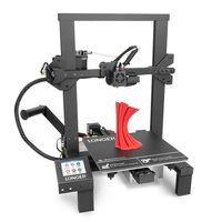 LONGER LK4 3D Printer DIY Kit with 2.8" Full Color Touch Screen, Resume Printing, Built-in Safety Power Supply 220x220x250mm