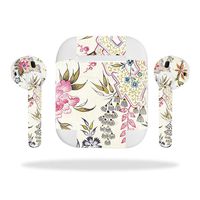 MightySkins Skin Compatible with Apple AirPods - Floral Design | Protective, Durable, and Unique Vinyl Decal wrap Cover | Easy to Apply, Remove, and Change Styles | Made in The USA