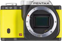 Pentax K-01 Mirrorless Digital Camera, Yellow (Body only)