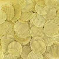 25 Piece - 3/4 Inch Premium Quality 100% Brass Screen Filters, Extra Fine Mesh