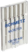 Euro-Notions Schmetz Microtex Sharp Machine Needles, Size 10/70 5/Pkg