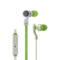 MEE audio EDM Universe D1P In-Ear Headphones with Headset Functionality (Unity/Green)