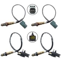 Air Fuel Ratio Oxygen Sensor Up+Downstream for 04-2006 Nissan Titan 5.6L 4pcs