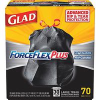 Trash Bags, 30 gal, 1.05 mil, PK70