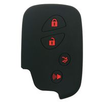 Coolbestda 4buttons Smart Key Fob Cover Case Keyless Entry Protector for Lexus RX350 ES350 IS250 GX460 LX570 IS350 GS430 GS300 GS450h is-C is-F HYQ14AEM HYQ14ACX