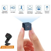 Mini Spy Hidden Camera Wireless Portable Small HD Nanny Cam with HD 1080P, Night Vision, Video Record and Motion Activated, DORISO Security Hidden Spy Camera Perfect for Home/Office/Outdoor Use