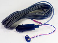 Meade #546 Compatible Power Cord for automobile cigarette lighter socket, 25 ft long for Meade ETX 60,70,80 Telecopes 9V type Snap on connector