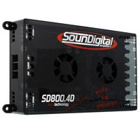 Soundigital 800.4D EVO 800W Max power 4 Channel Amplifier