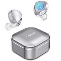 Wireless Earbuds, Bluetooth 5.0 Wireless Headphons IP67 Waterproof TWS Stereo in-Ear Earphones with 500mAh Charging Case Built-in Mic One-Step Pairing Deep Bass Sweatproof for Sport