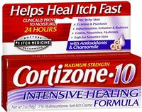 Cortizone-10 Creme Intensive Healing Formula 2 oz (Pack of 7)