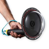 Ocamo TELESIN Dome Port Underwater 30M Diving Camera Cover for SJ6 Legend / SJ7 Star